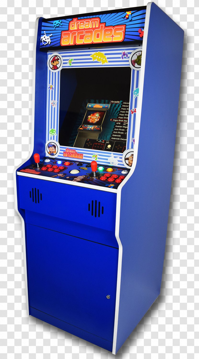 Arcade Cabinet Galaga Ms. Pac-Man Game Virtua Fighter 5 Transparent PNG