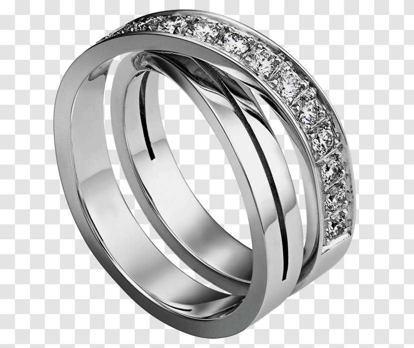 Cartier Ring Jewellery Diamond Gemstone - Wedding Ceremony Supply Transparent PNG