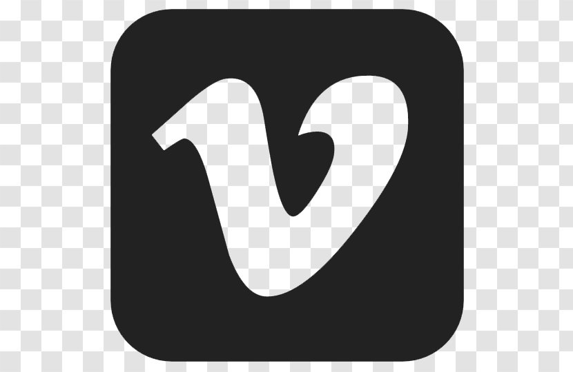 Social Media Vimeo - Black And White Transparent PNG