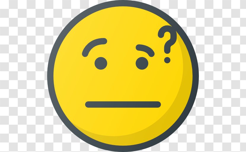 Smiley Emoticon - Smile - Thinking Icon Transparent PNG