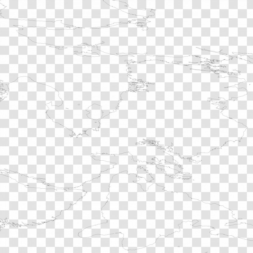 Black And White Drawing Monochrome Photography Line Art - Snow Transparent PNG