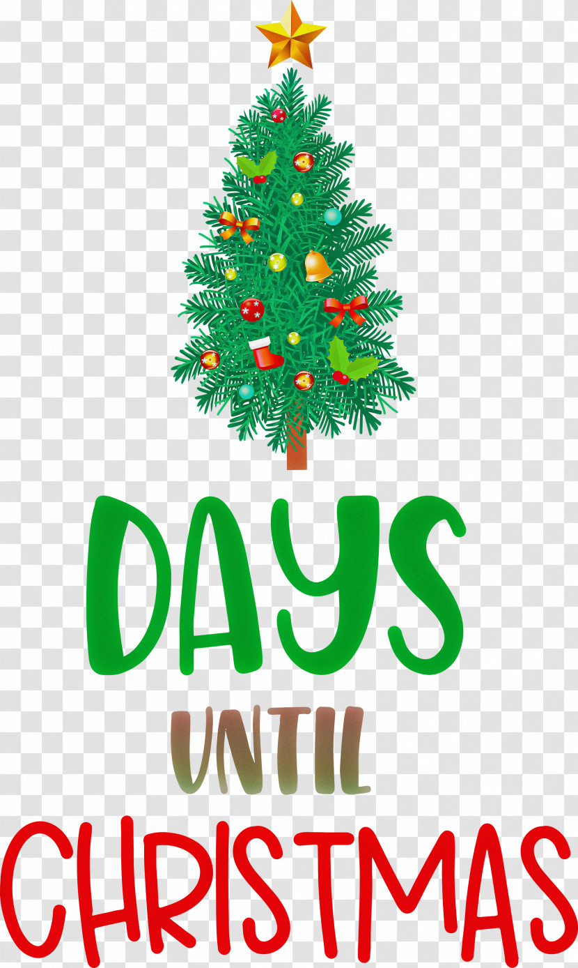 Days Until Christmas Christmas Xmas Transparent PNG