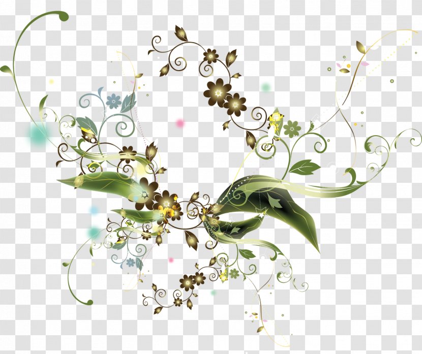 Floral Design - Branch Transparent PNG