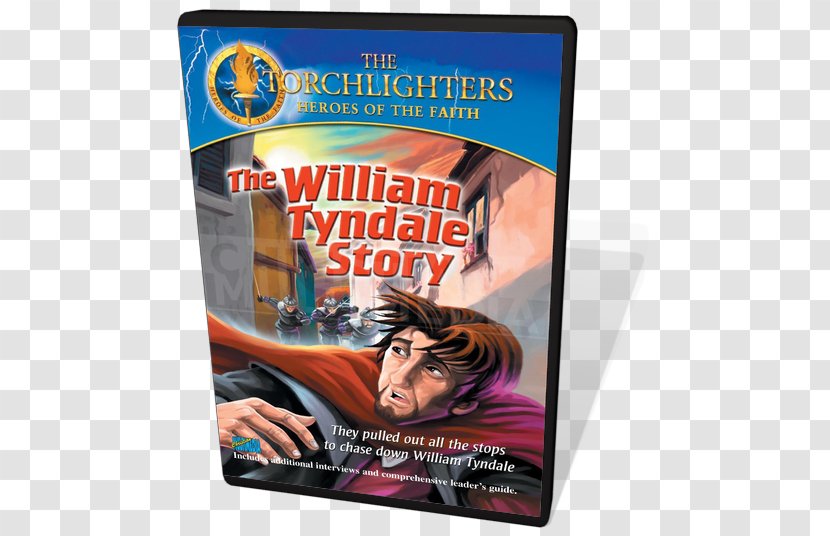Amy Carmichael Torchlighters: William Tyndale The Heroes Of Faith DVD Voice Martyrs - Christian - Dvd Transparent PNG