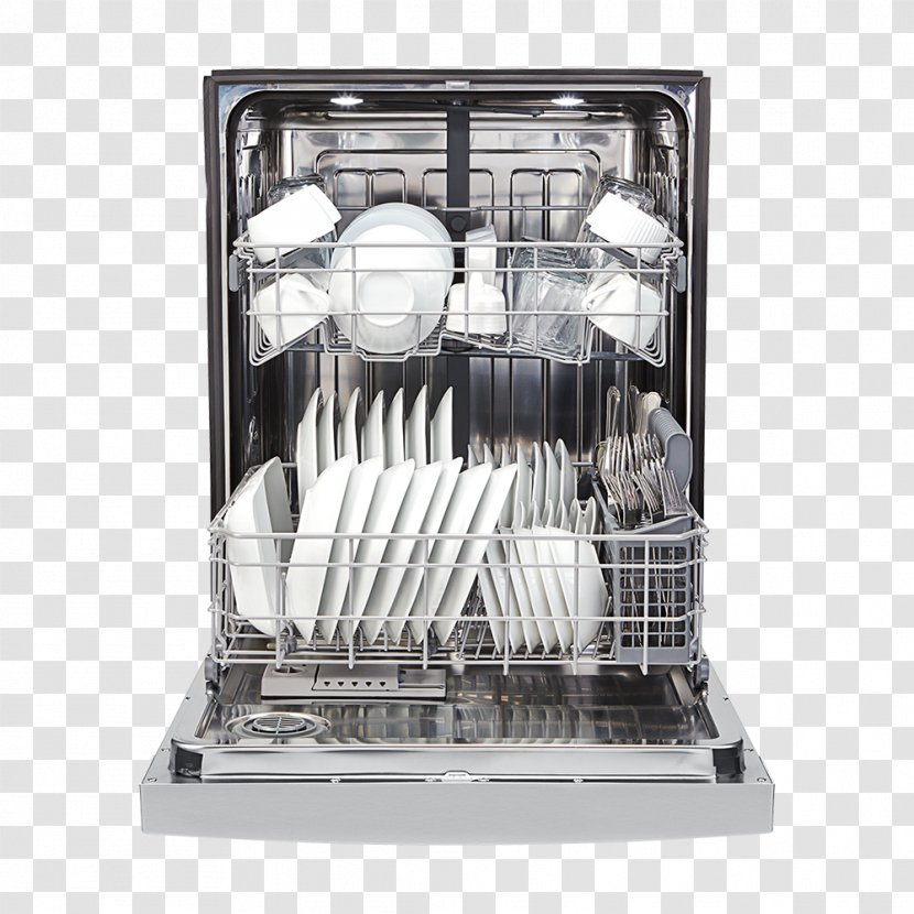 Home Appliance Haier Major Dishwasher GE Profile - Household Silver - Kitchen Transparent PNG
