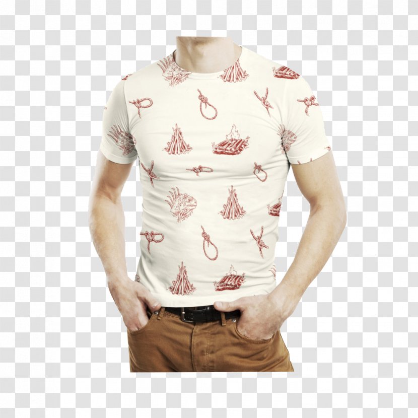 Printed T-shirt Stock Photography Crew Neck - Royaltyfree - T-Shirt Transparent PNG