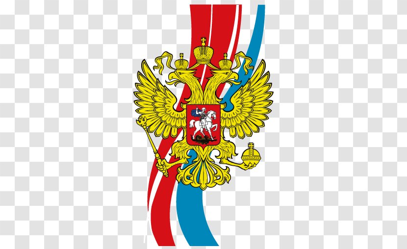 Flag Of Russia Coat Arms Symbol - Word Transparent PNG