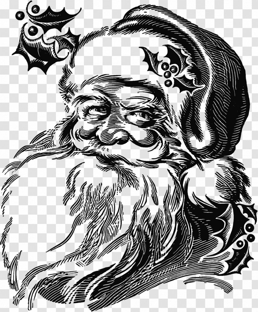 Santa Claus Clip Art Image Royalty-free Christmas Graphics - Mythical Creature Transparent PNG