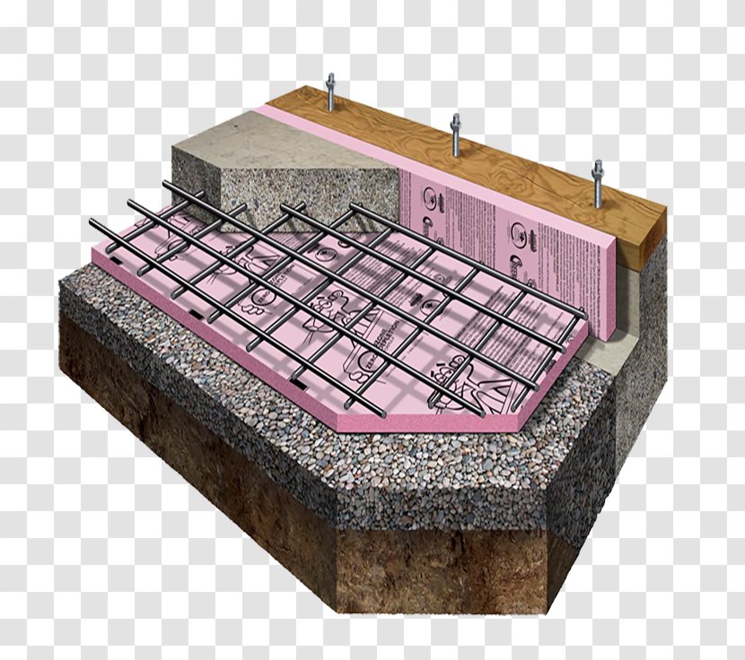 Radiant Heating Building Insulation Underfloor Thermal Rigid Panel - Table Transparent PNG