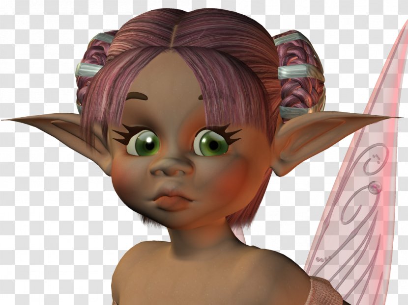 Fairy Fantasy Elf GIF Animaatio - Brown Hair Transparent PNG