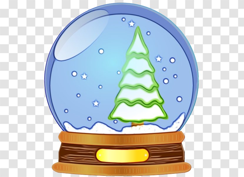 Christmas Snow Globe - Tree Transparent PNG