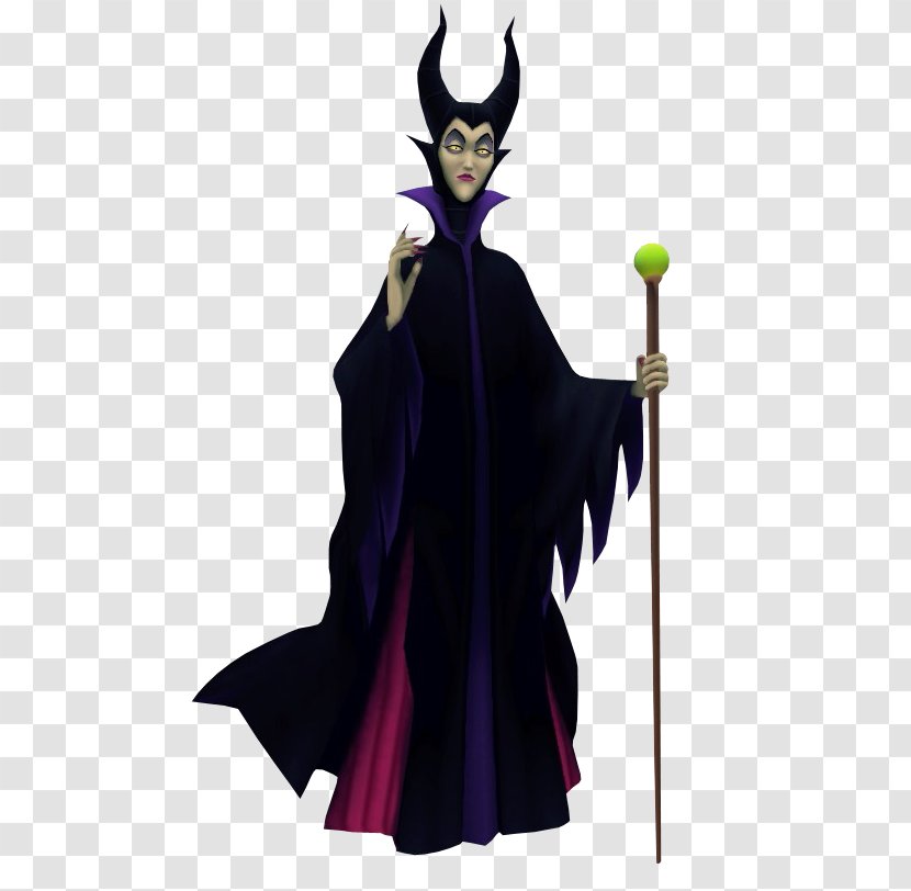 Maleficent Kingdom Hearts: Chain Of Memories Hearts III - Sleeping Beauty Transparent PNG