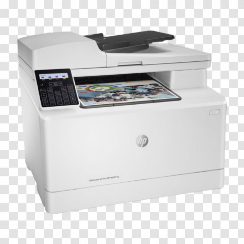 Hewlett-Packard Multi-function Printer HP LaserJet Pro M181 - Standard Paper Size - Hewlett-packard Transparent PNG