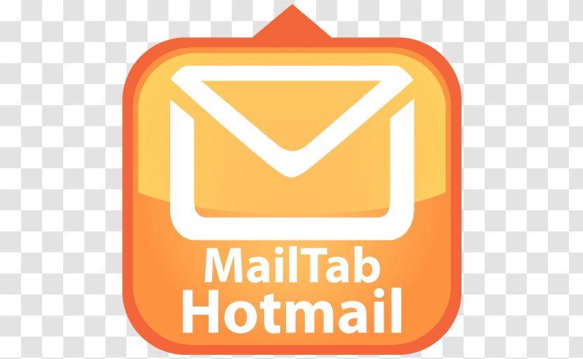 Outlook.com Hotmail Email Windows Live Mail AOL - Orange Transparent PNG