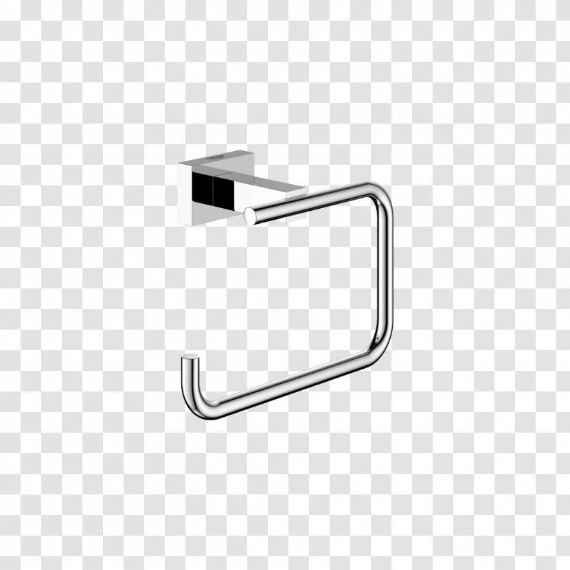 Toilet Paper Holders Towel Bathroom Grohe - Rectangle - Shower Transparent PNG