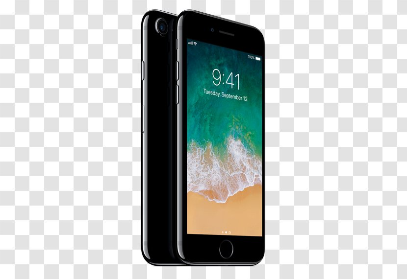 IPhone X Apple Jet Black 6S Smartphone - Feature Phone - Boost Mobile Transparent PNG