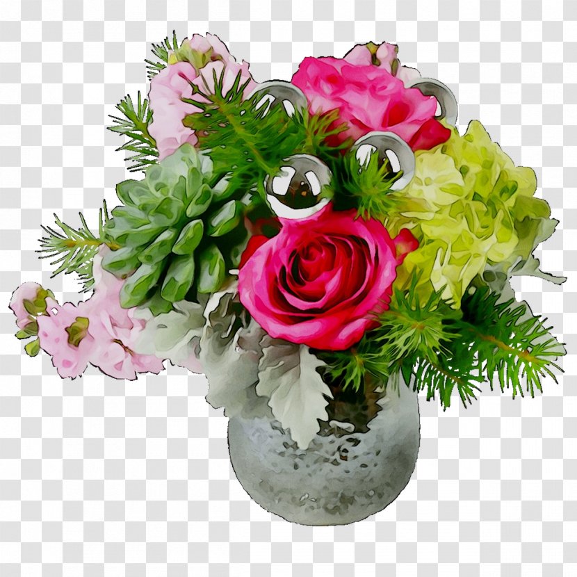 Garden Roses Floral Design Cut Flowers - Pink M - Flowerpot Transparent PNG
