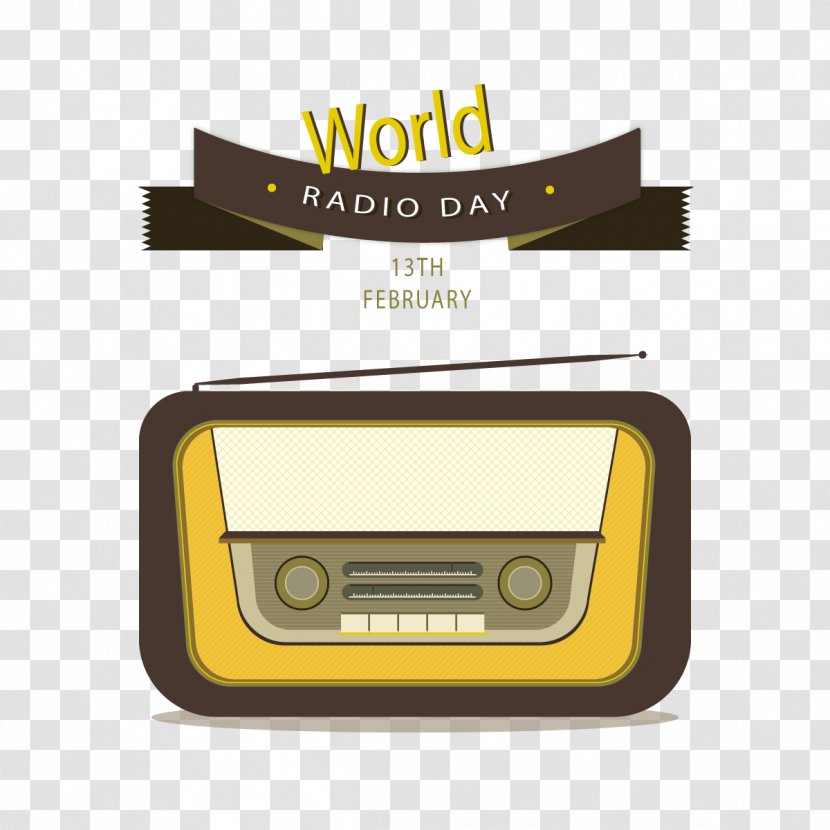 World Radio Day FM Broadcasting Station - Fm - Vector Transparent PNG