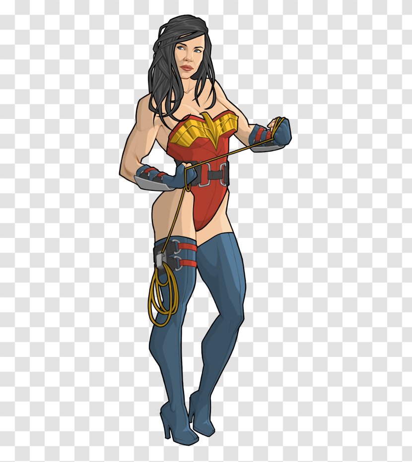 Wonder Woman Superhero Female Comic Book Cartoon Transparent PNG