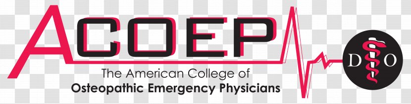 American College Of Osteopathic Emergency Physicians Medicine Residency - Number - Logo Transparent PNG