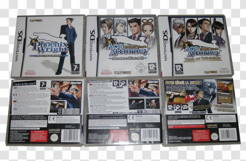 Phoenix Wright: Ace Attorney − Trials And Tribulations Nintendo DS Capcom Electronics - Technology - Justice For All Transparent PNG