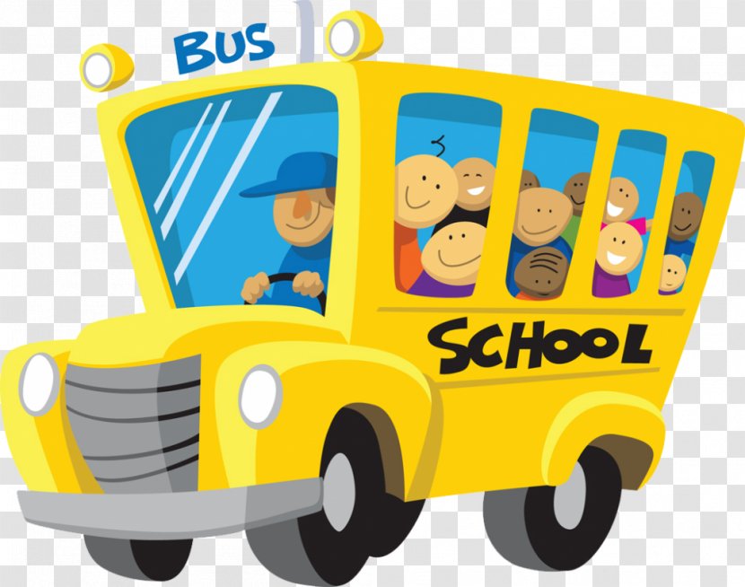 School Bus Transport Elementary Transparent PNG