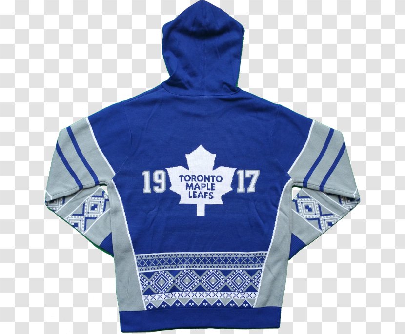 Hoodie T-shirt Toronto Maple Leafs Christmas Jumper Bluza - T Shirt Transparent PNG