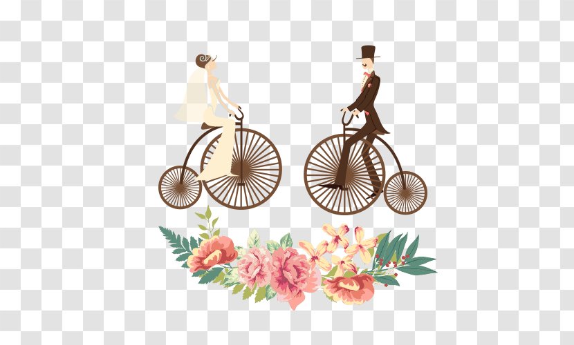 Wedding Invitation Bridegroom Illustration - Product Design - Biker Bride And Groom Transparent PNG
