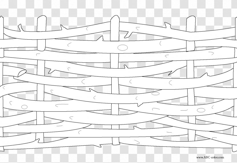 Colouring Pages Coloring Book Fence Line Art Drawing Transparent PNG