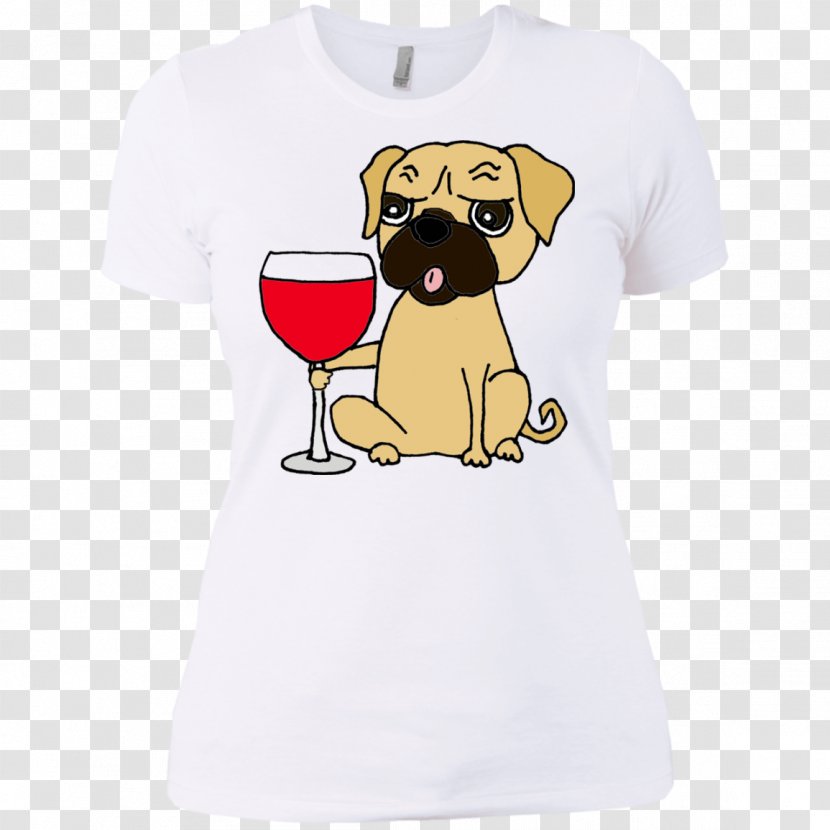 Pug T-shirt Bulldog Puppy Sleeve - Eyewear Transparent PNG