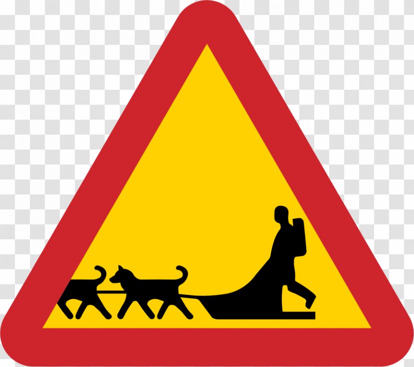 Traffic Sign Dog Sled Stock Photography - Road Signs In Greece Transparent PNG