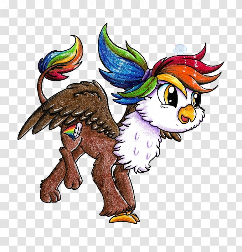Owl Horse Legendary Creature Feather - Vertebrate Transparent PNG