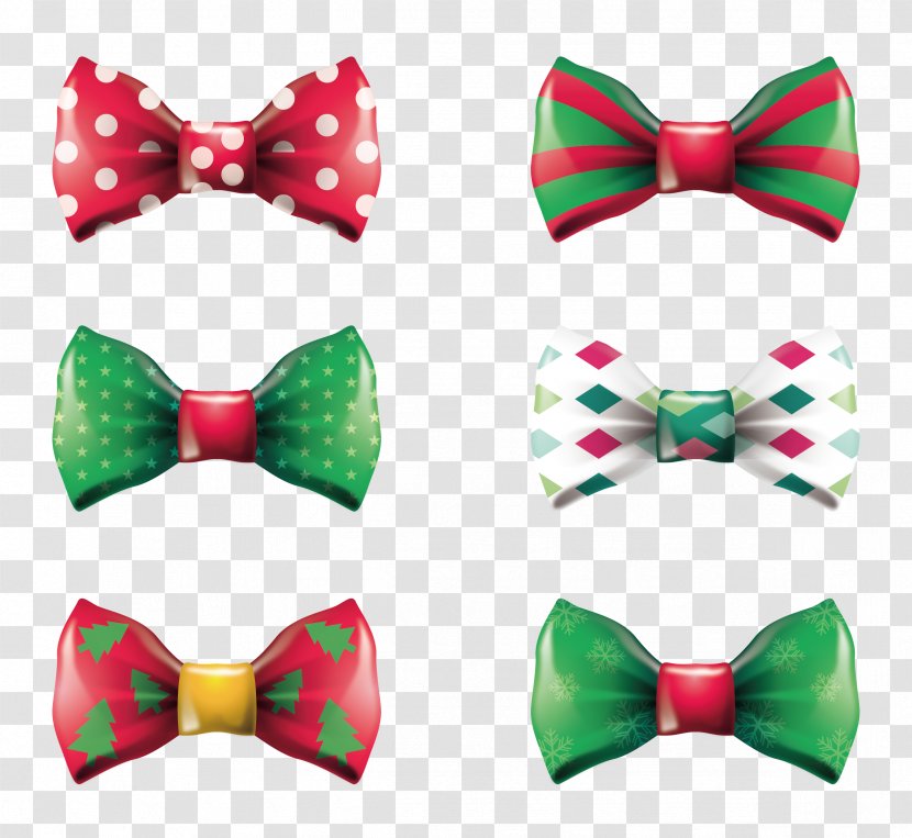 Bow Tie Necktie Christmas Transparent PNG