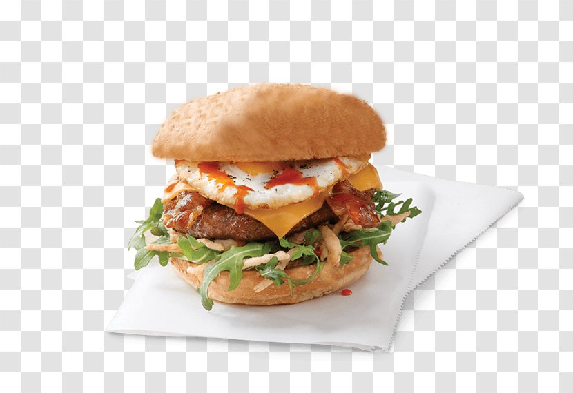 Salmon Burger Buffalo Hamburger Cheeseburger Veggie - American Food - Egg Transparent PNG