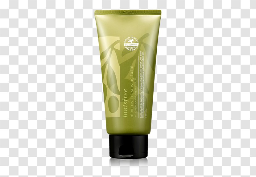 Cleanser Innisfree Moisturizing Cleansing Foam With Olive Cosmetics Skin Care - Whip Transparent PNG