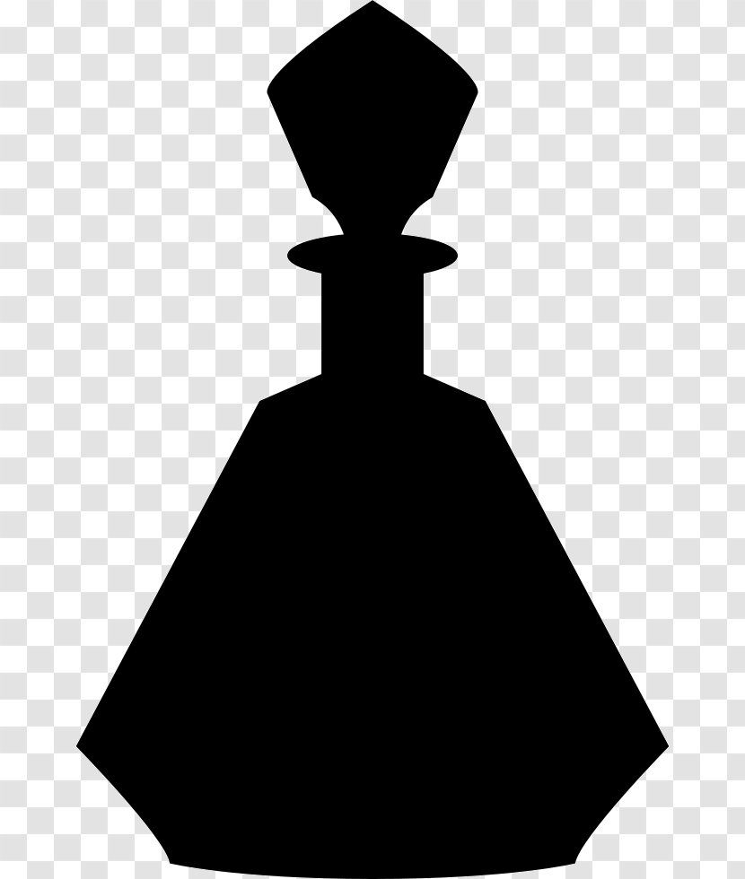 Glamour Icons: Perfume Bottle Design Aroma Compound - Black And White Transparent PNG