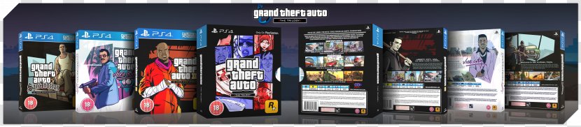 Grand Theft Auto: The Trilogy Auto V Vice City PlayStation 4 Online - Disign Transparent PNG