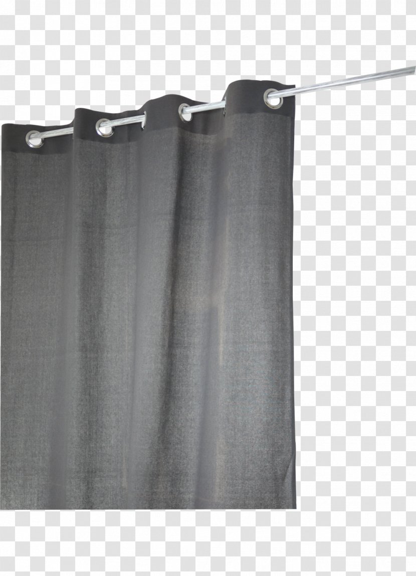 Curtain Firanka Grey Cotton Blue - Bedroom - Rideau Transparent PNG
