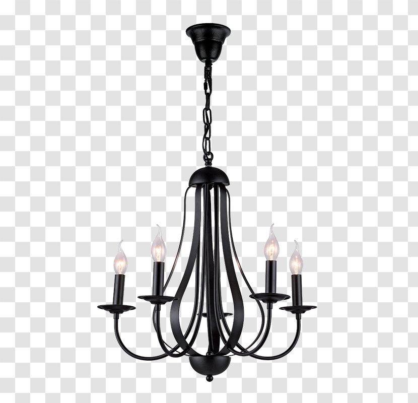 Light Fixture Chandelier Lamp Shades Metalliko, Kilkis Lighting - Black - Lustre Transparent PNG