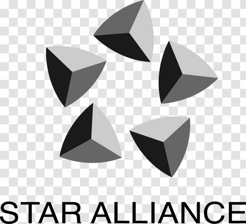 Star Alliance Airline Frequent-flyer Program United Airlines - Monochrome Photography - Arwa Logo Transparent PNG