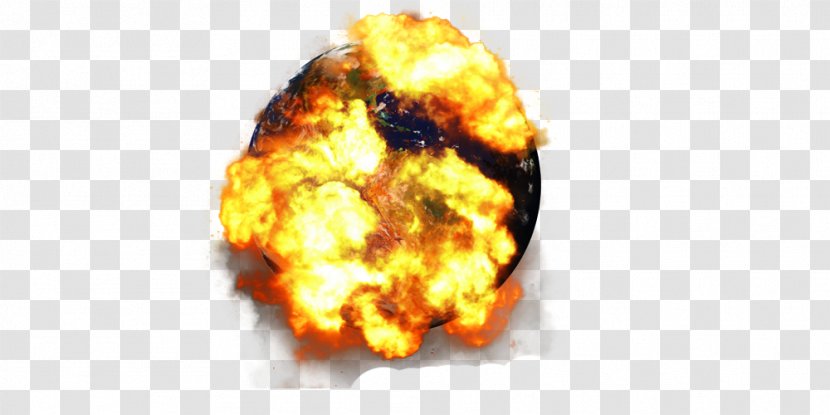 Earth Planet Icon - Impact - Explosion Transparent PNG