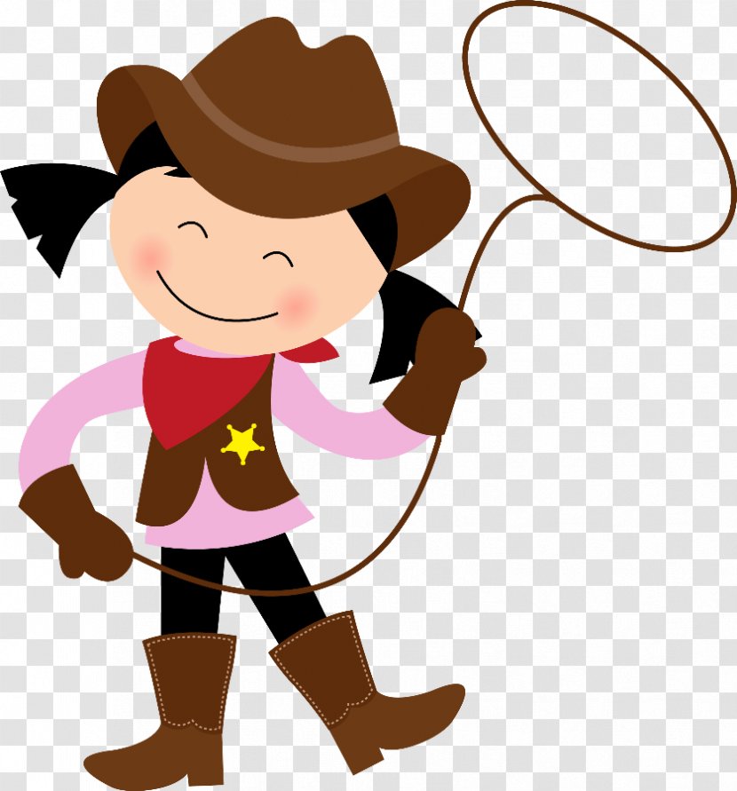 Cowboy Drawing American Frontier Clip Art - Silhouette - Child Transparent PNG