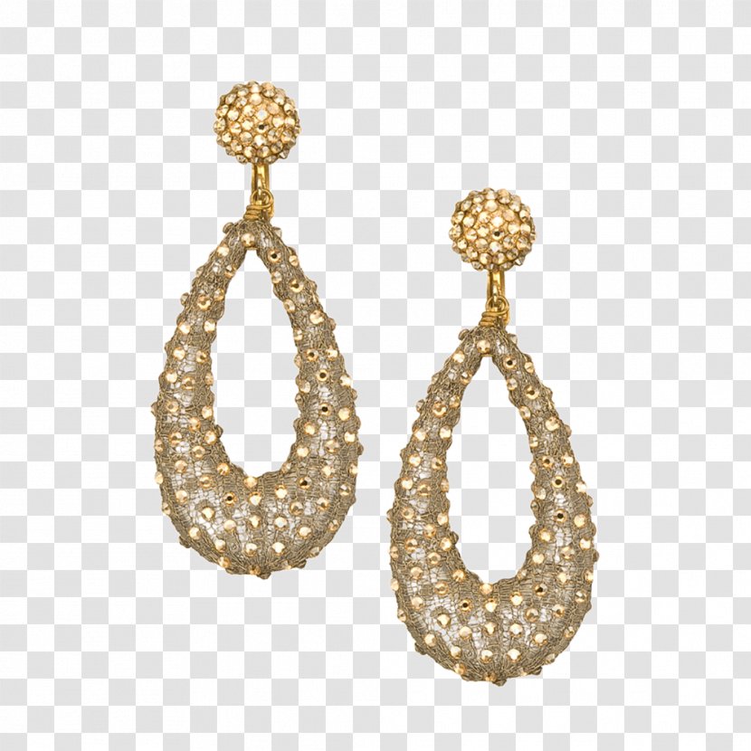 Earring Pearl Gold Filigree Jewellery - Diamond Transparent PNG