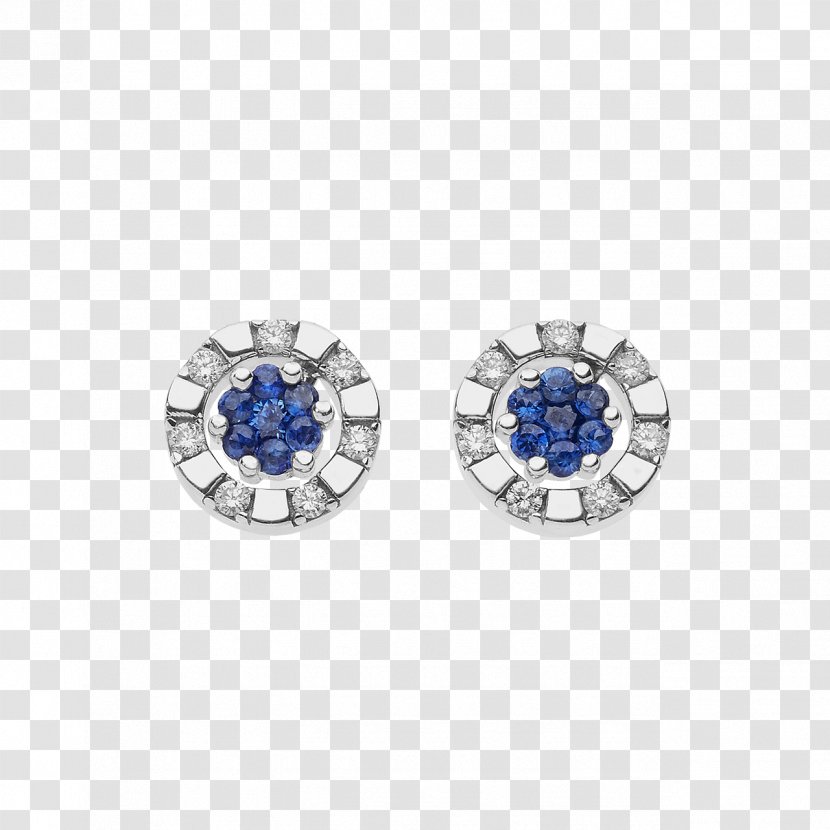 Sapphire Earring Jewellery Diamond Carat Transparent PNG