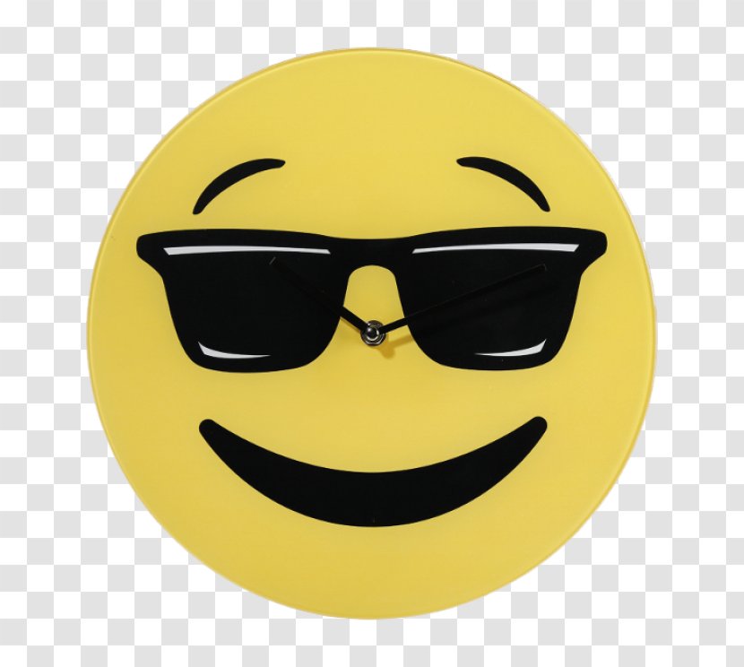 Clock Emoji Emoticon Glass Smiley - Wink Transparent PNG