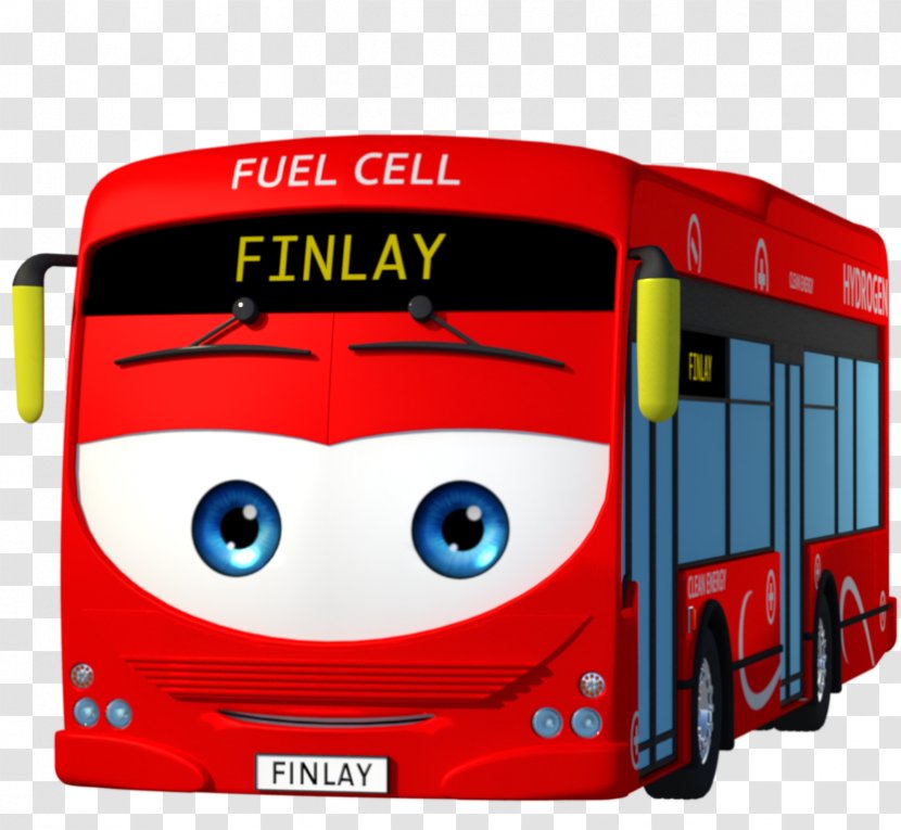 London Buses Finlay Street Fuel Cells - Bus Transparent PNG