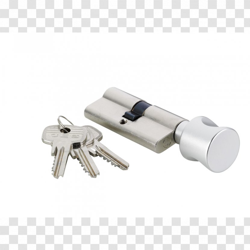 Cylinder Window Lock Door Handle - Furniture Transparent PNG
