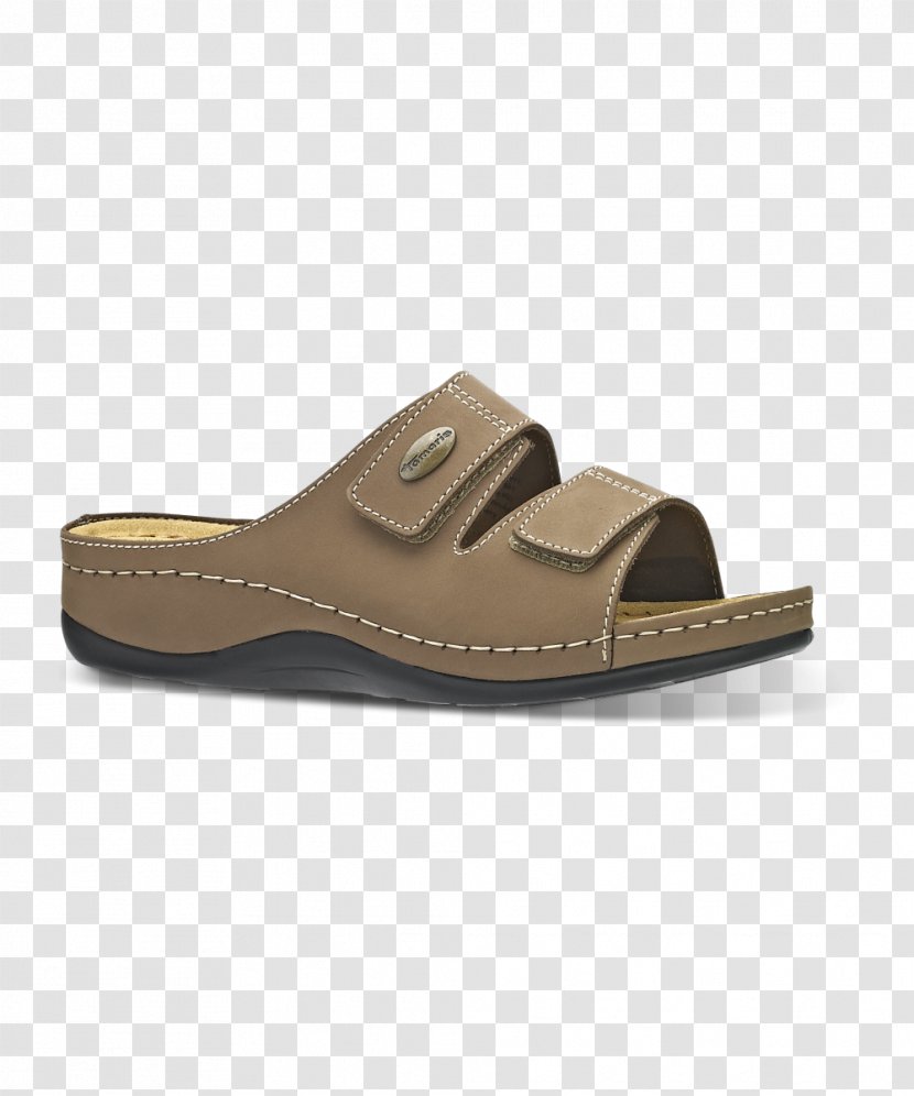 Shoe Sandal Leather Taupe Walking - Outdoor Transparent PNG