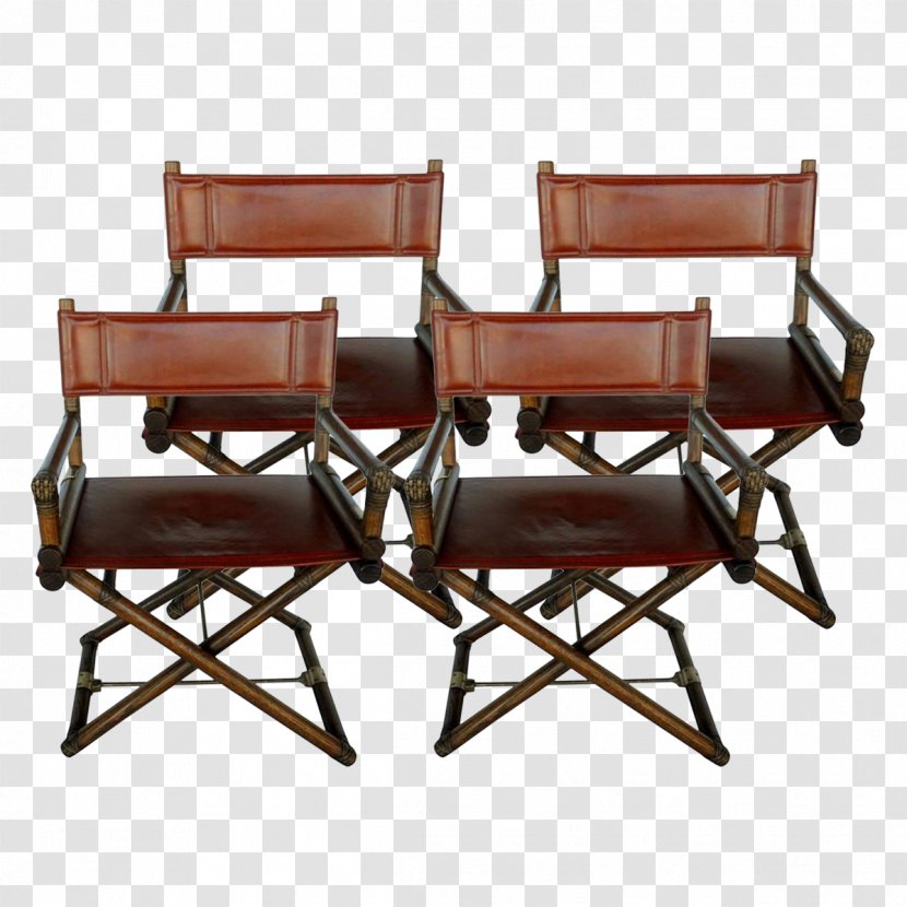 Director's Chair Table X-chair Furniture - Director S Transparent PNG