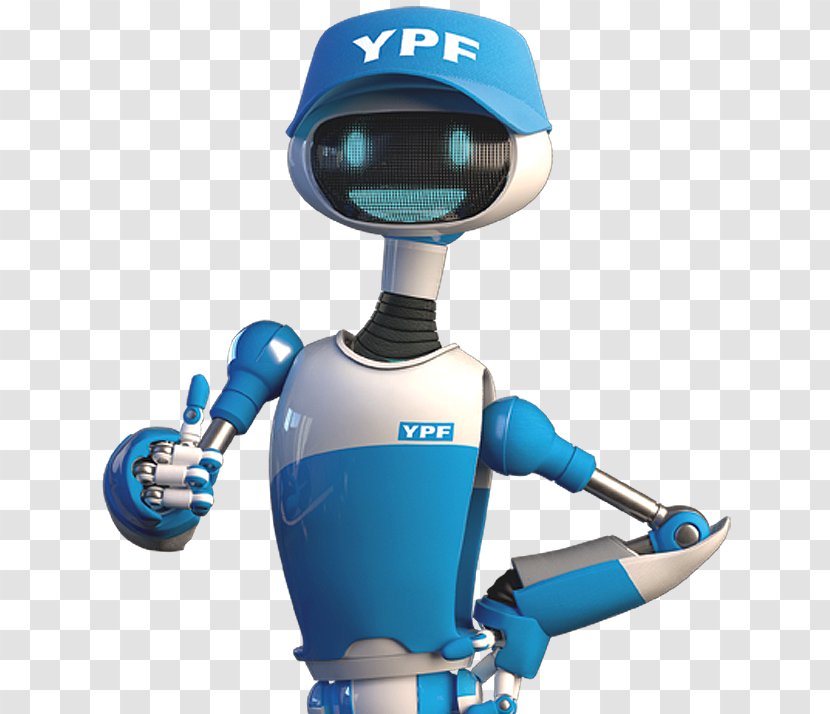 Robot YPF Plastic Drawing Figurine - Grid View Transparent PNG